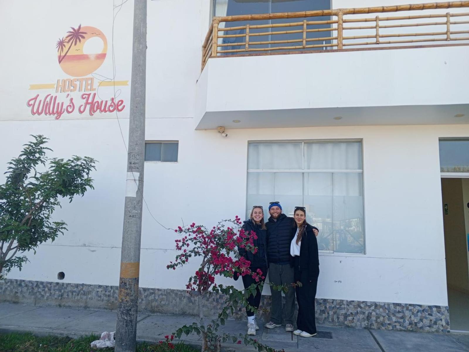 Hostel Willys House Paracas Exterior foto